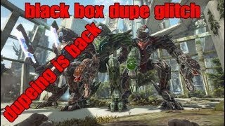 How to DUPE IN ARK SURVIVAL! SLOT CAPS! BLACK BOX GLITCH PS4