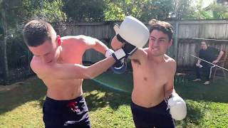 Backyard Boxing - BBA (Boylos vs Borman)