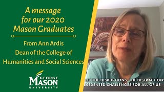 Ann Ardis's Congratulations to Mason Class of 2020