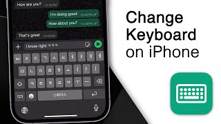 How To Change Keyboard On iPhone! [2024]