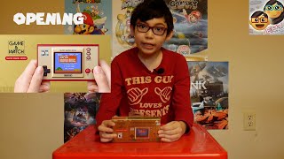 Unboxing Super Mario Bros Game & Watch