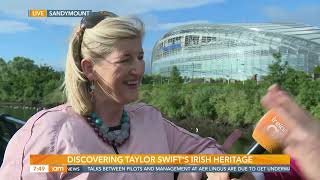 #TaylorSwift mania builds & did you know she has Irish connections on both family sides