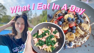 WHAT I EAT IN A DAY TO STAY HEALTHY