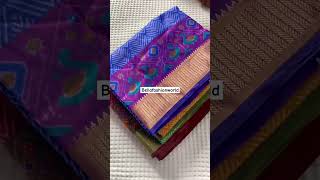 Festival sarees dola silk patola #shorts#ytshorts#trending#sarees#festoval#savan