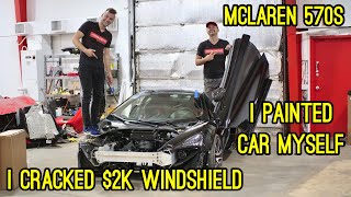 I REPAINTED MCLAREN 570S MYSELF!!! (VIDEO #32)