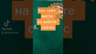 Совет от Таро. Карта дня. как вести себя на работе.