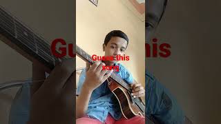 guess this theme song guitar  viral#shorts# viral shorts video