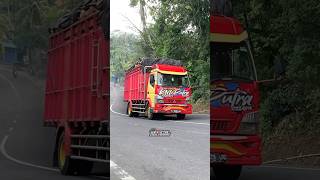 Wussss.., Truk Muatan Kelapa Oper Gigi Di Tengah Tanjakan | Pesona Tanjakan Kalijambe