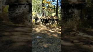 Finding a Abandoned Lodge in the middle of the woods #california #explore #spooky #scary #hiking