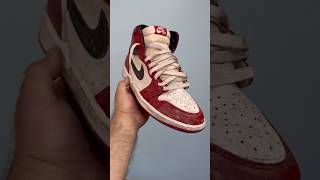 How to clean Jordan 1’s “lost and found” #shoedoc #shoelada #chulada #shoecleaner #150bucks #jordan1