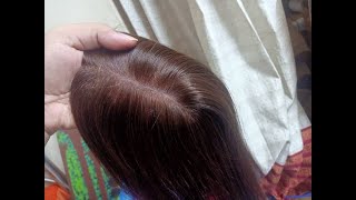 How to use topper hair extensions. কিভাবে টপার এক্সটেন্সান ব্যাবহার করবেন।