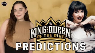 WWE King & Queen Of The Ring PREDICTIONS w/ Alex Lajas