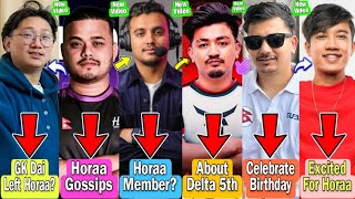 Gk Dai Left Or Continue? | Ansh Member Of Horaa?😱| Rulz About DRS Delta 5th Player |4k Dai Birthday🎂