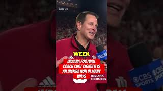 Indiana football coach curt cignetti is an inspiration in many ways