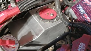 07 Grand Prix GT Intercooler Ice Box Install/ Battery Relocation pt. 2