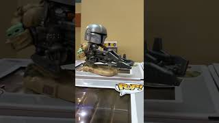 OOB The Mandalorian with Grogu on Speeder Bike - Funko Shop Exclusive