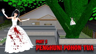 Rumah Yuta Dan Mio Jadi Sarang Hantu Kuntilanak Penghuni Pohon Tua || Sakura School Simulator