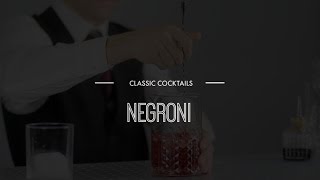 Classic Cocktails - Negroni