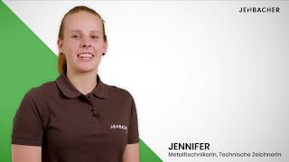 Jenny wird Metalltechnikerin / Techn. Zeichnerin - Lehre bei INNIO Jenbacher