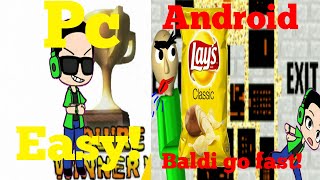 1.BALDI IS EATING HIS CHIP FAST! 2.THEY PORTED THE MOD TO ANDROID|Baldi Loves Chips Android Edition!