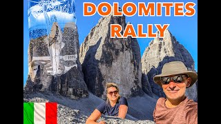 Euro Dash in a Campervan - ITALY - Dolomites Rally