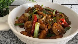 Another Super Easy Chinese Chicken With Onions in Oyster Sauce,Quick Chinese Stir Fry Recipe