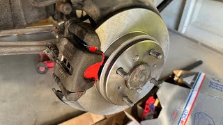 Honda Prelude Brakes & Rotor Replacement.