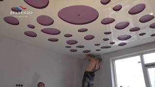 Натяжные потолки Одесса, Beltendo. Стиль резные натяжные потолки APPLY Carved stretch ceilings