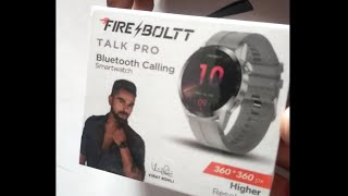 Unboxing Firebolt Talk Pro Gray Colour