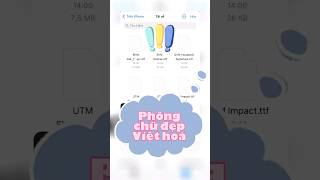 P2 - Cách thêm phông chữ vào capcut trên điện thoại #shorts #capcut #font #yearofyou