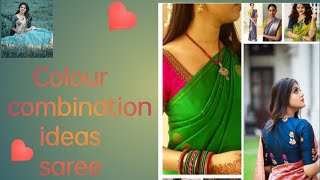 colour Combination Ideas saree #trending #viral #subscribe #bts  #viravideo #like #life #lifestyle