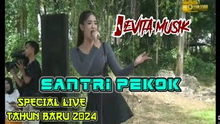 SPECIAL LIVE TAHUN BARU 2024 JEVITA MUSIK - SANTRI PEKOK