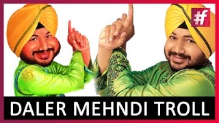 Daler Mehndi Troll | Simar Singh | Live on #Fame