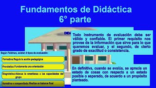 Didáctica general 6° parte