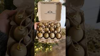 Chicken eggs Christmas ornaments #diy #homesteading #sustainableliving #chicken #christmas