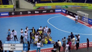 WUC FUTSAL 2018 KAZ - POR   (ALMATY ARENA) p3