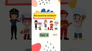 Part 4 - Was machst du von Beruf? Wo arbeitet du? #german2you #deutsch #studygerman #deutschlernen