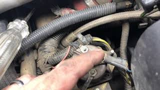 2001 ford 7.3 glow plug test and relay test  (EASY)