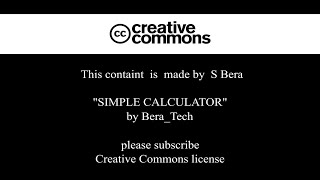 HOW TO MAKE CALCULATOR BY USING IF ELSE STATEMENT IN C _by_Bera Tech