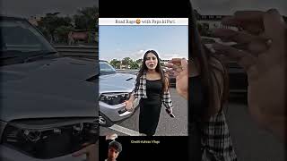 cute girl marte marte bachi Road Rage with cute girl @Ishakbhai-c4x  #shorts #bike #rider#cutegirl