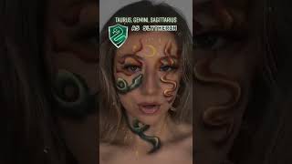 #shorts Zodiacsign as Hogwarts House's #shorts #hogwarts #hogwartsmystery #zodiacsigns #zodiacmakeup