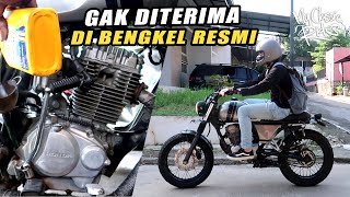 MOTOR CUSTOM HONDA TIGER KEMANA YA SERVICE NYA? l #motovlog