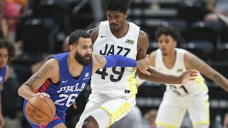 Jazz vs 76ers Summer League Full Game Highlights