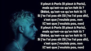 PLK - Il pleut à Paris (Paroles/Lyrics)