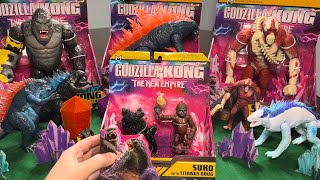 New Godzilla x Kong Suko with Titanus Doug figures! #godzilla #kong #actionfigures