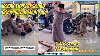 KOCAK BANGET WKWK‼️ EKPRESI PASUKAN BOCIL DIAJAK JALAN-JALAN SAMA FADIL JAIDI