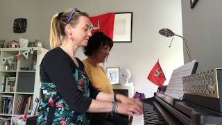 "Car ny Ferrishyn" performed by Jo and Chloe (Isle of Man)