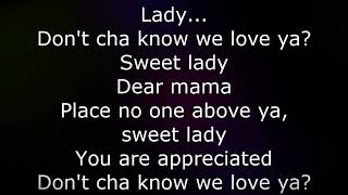 Dear Mama lyrics.