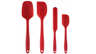 U-Taste Silicone Spatula 4 Piece Set Heat-Resistant