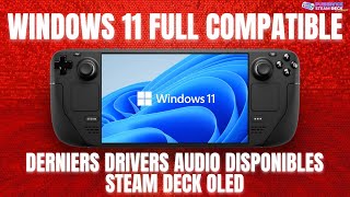 Steam deck OLED sous WINDOWS 11 enfin fonctionnel à 100%! (Audio)